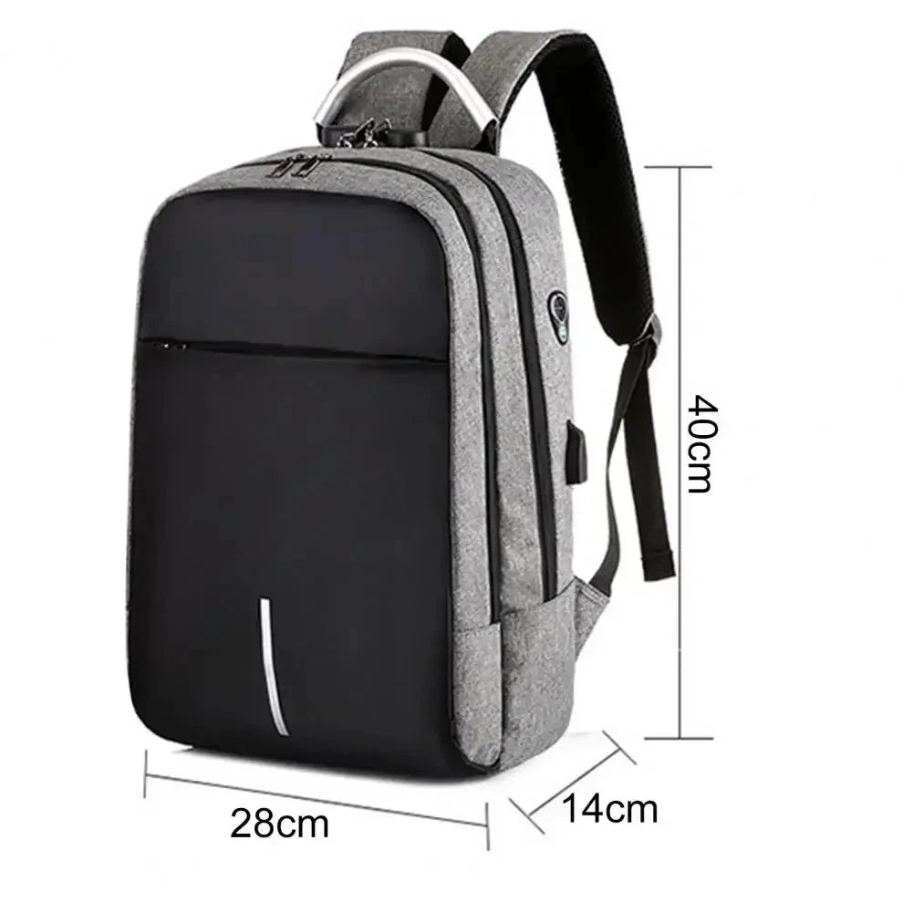 mochila anti furto para portatil 17 polegadas