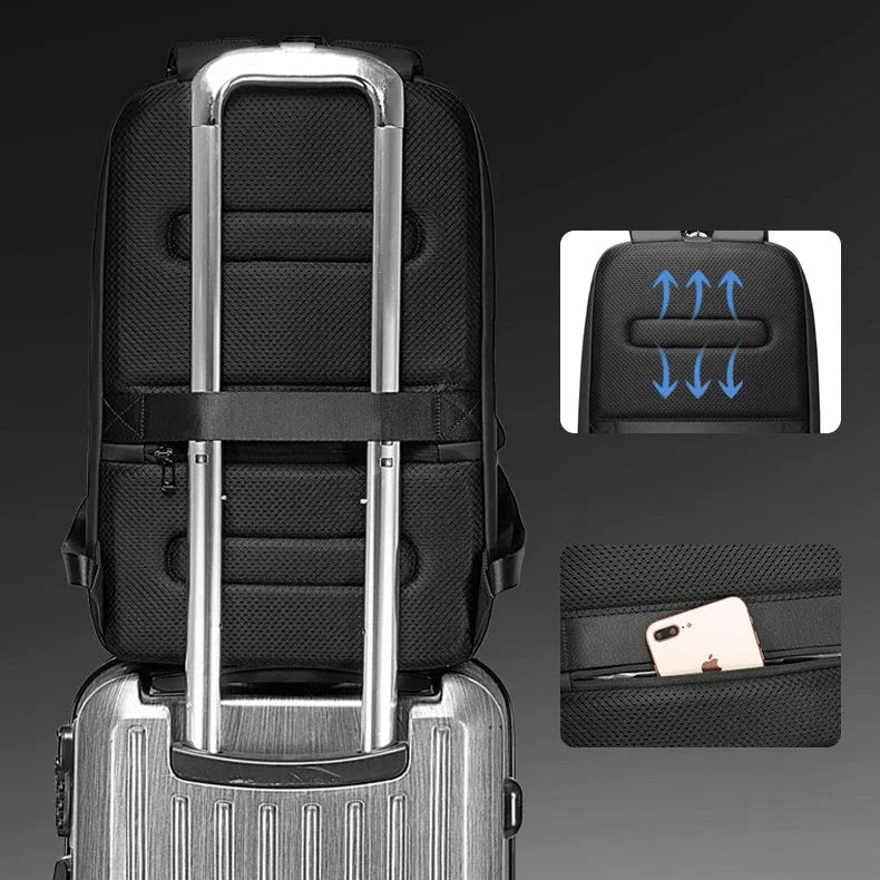 Mochila Anti-Roubo Semi-Rígida viagem