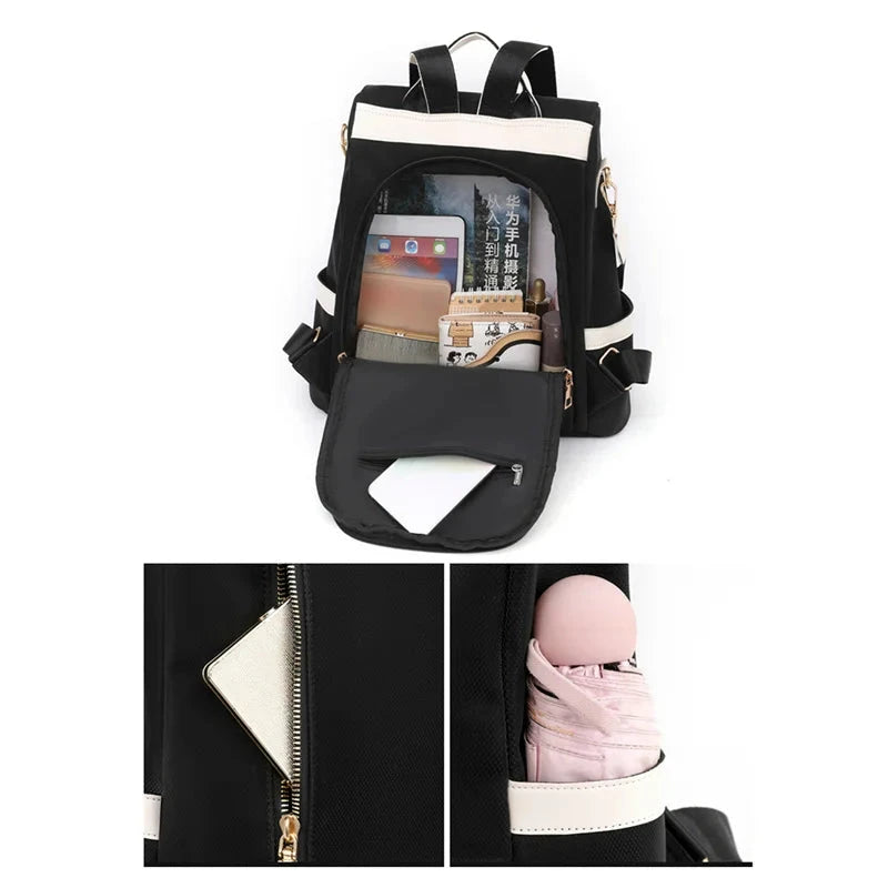 mochila anti furto senhoras