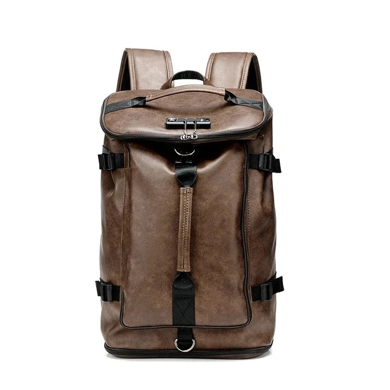 mochila anti roubo com codigo viagem masculina