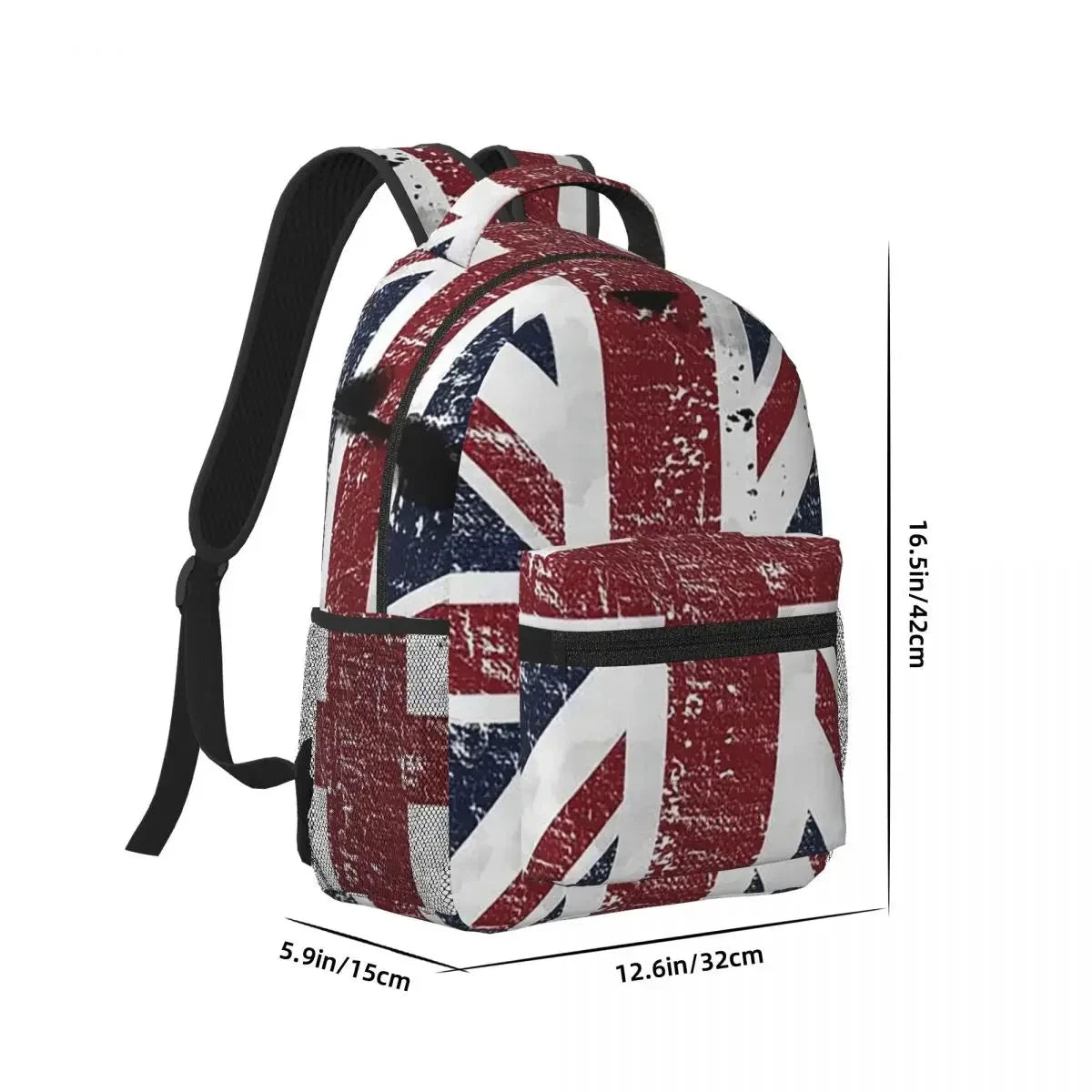 Mochila Bandeira Reino Unido Escolar criança