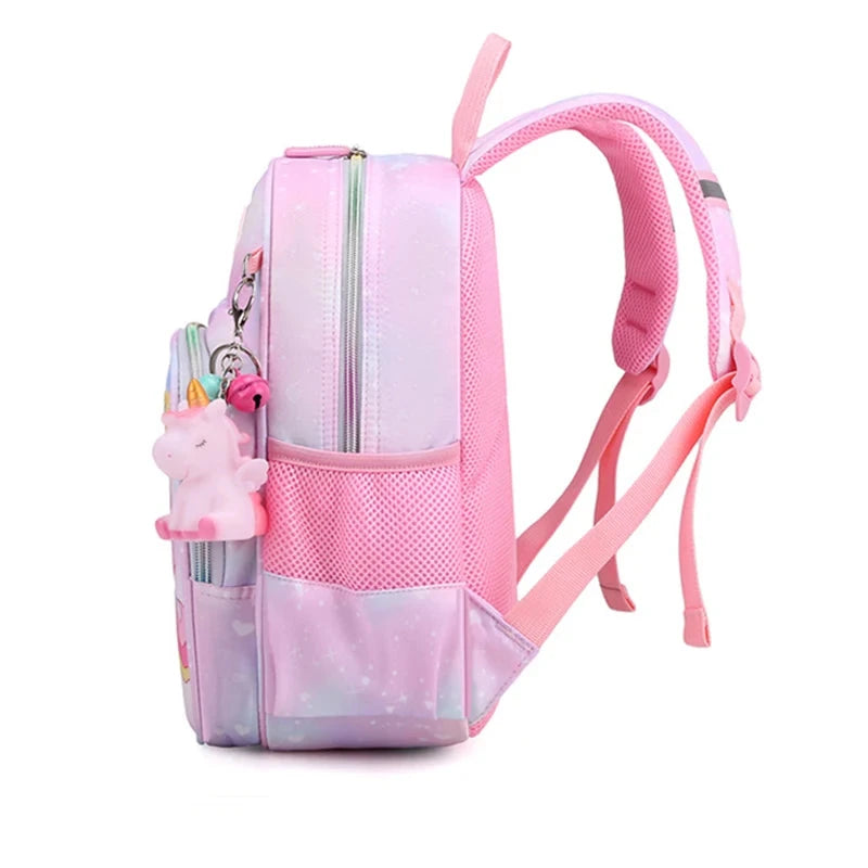 mochila para crianca unicornio