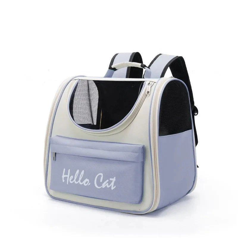 mochila transporte para gatos