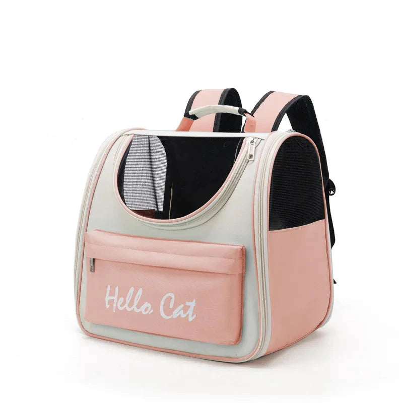 mochila transporte gato