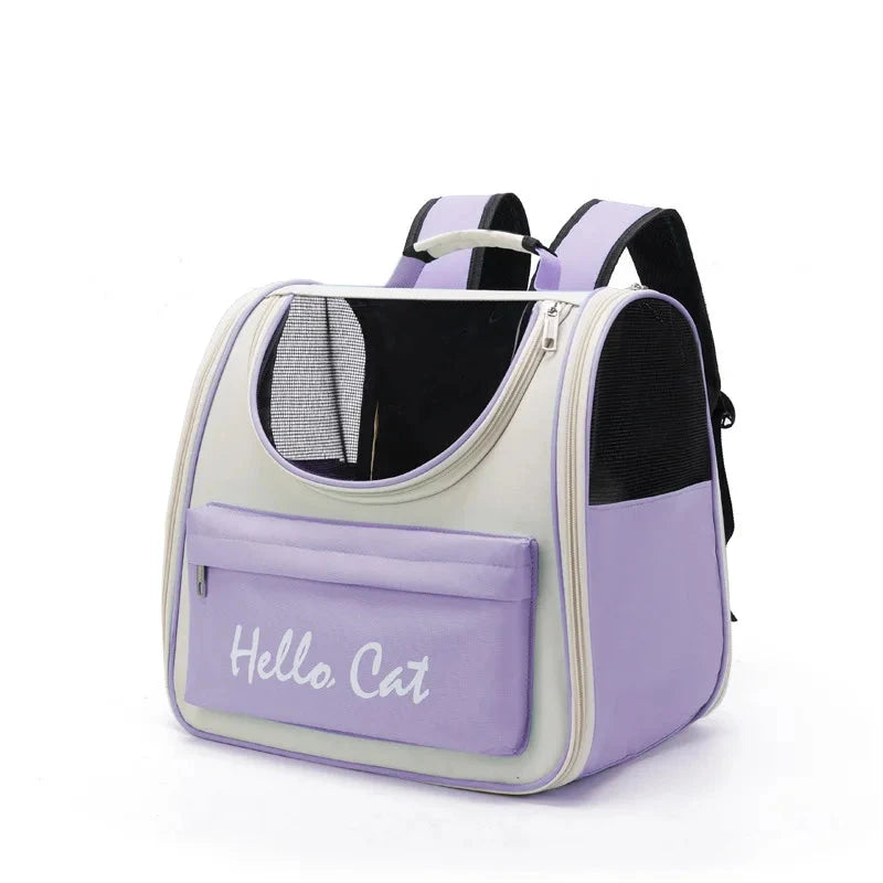 mochila para transporte gatos