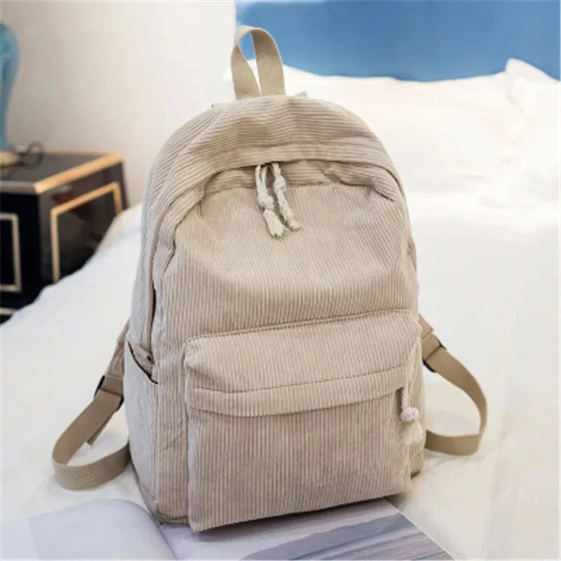 Mochila de Veludo mulher