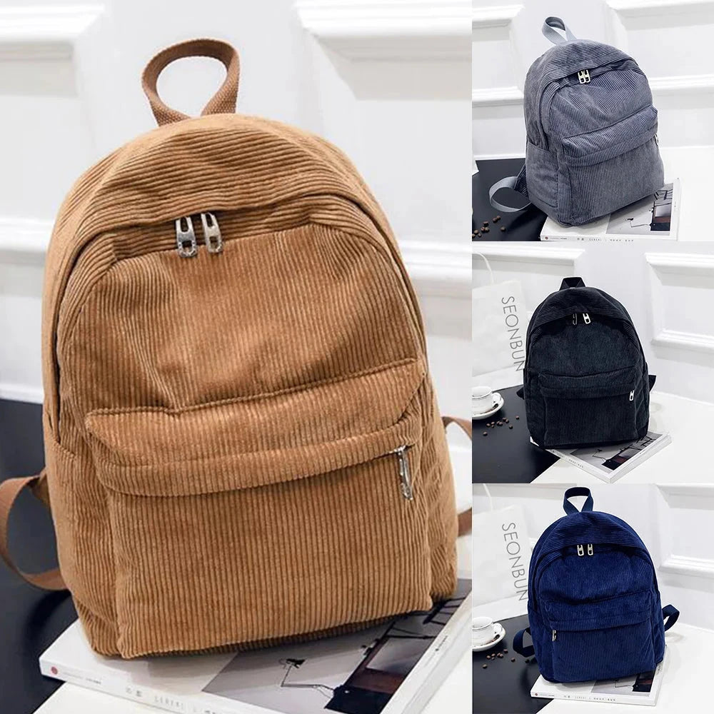 Mochilas de Veludo Escolar