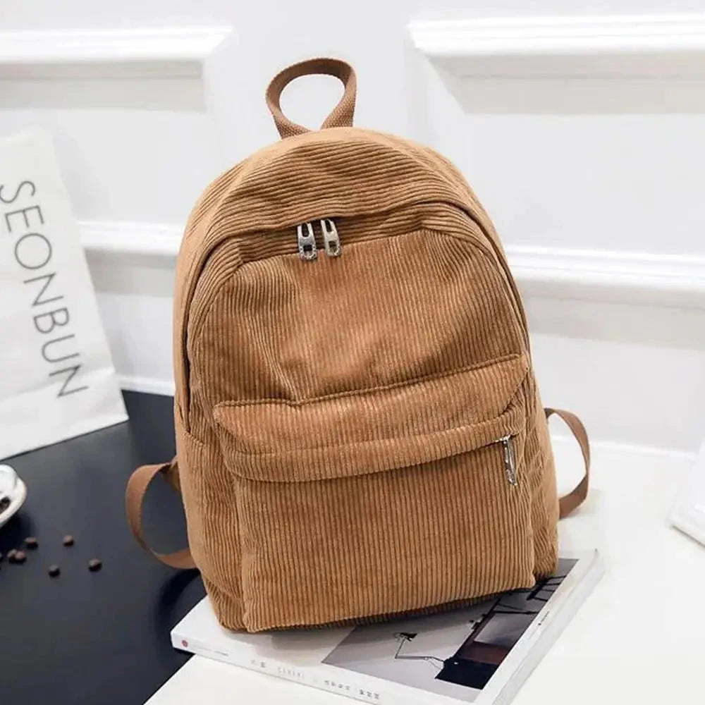 Mochila Veludo Escolar