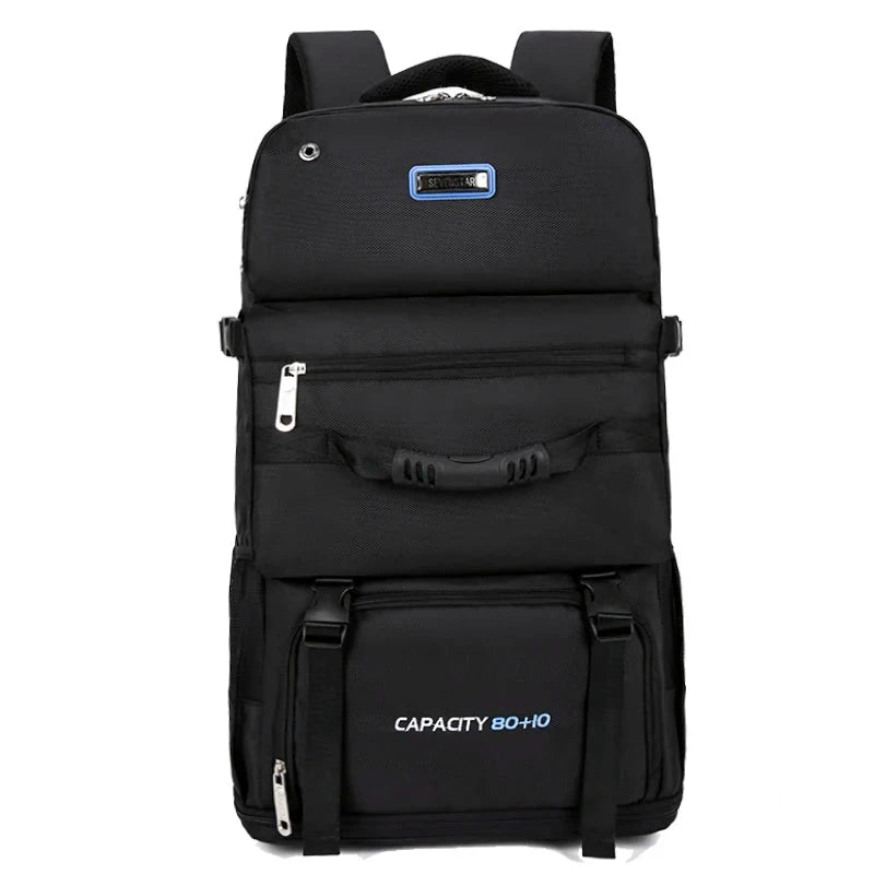 mochila de viagem 90L grande capacidade