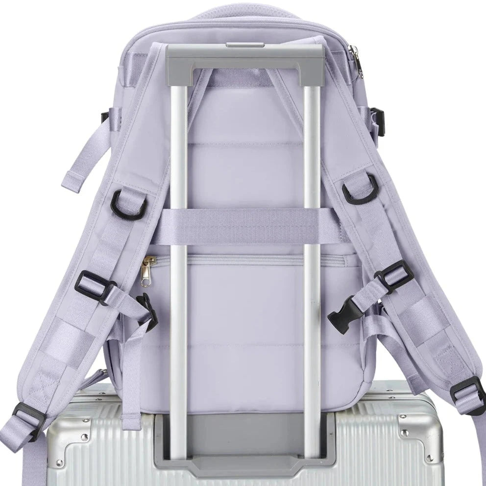 mochila de viagem cabine avião 40x20x25 ryanair