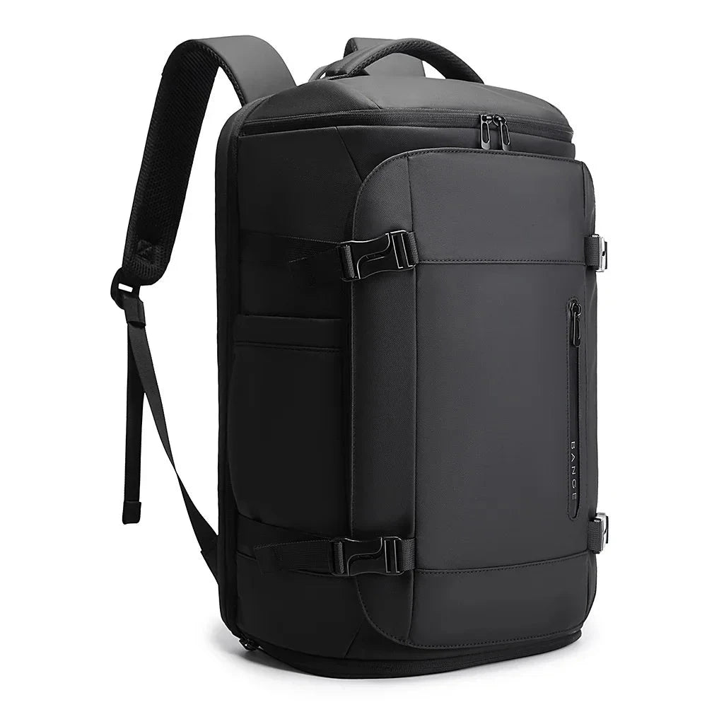 Grande Mochila de Viagem Masculina preta