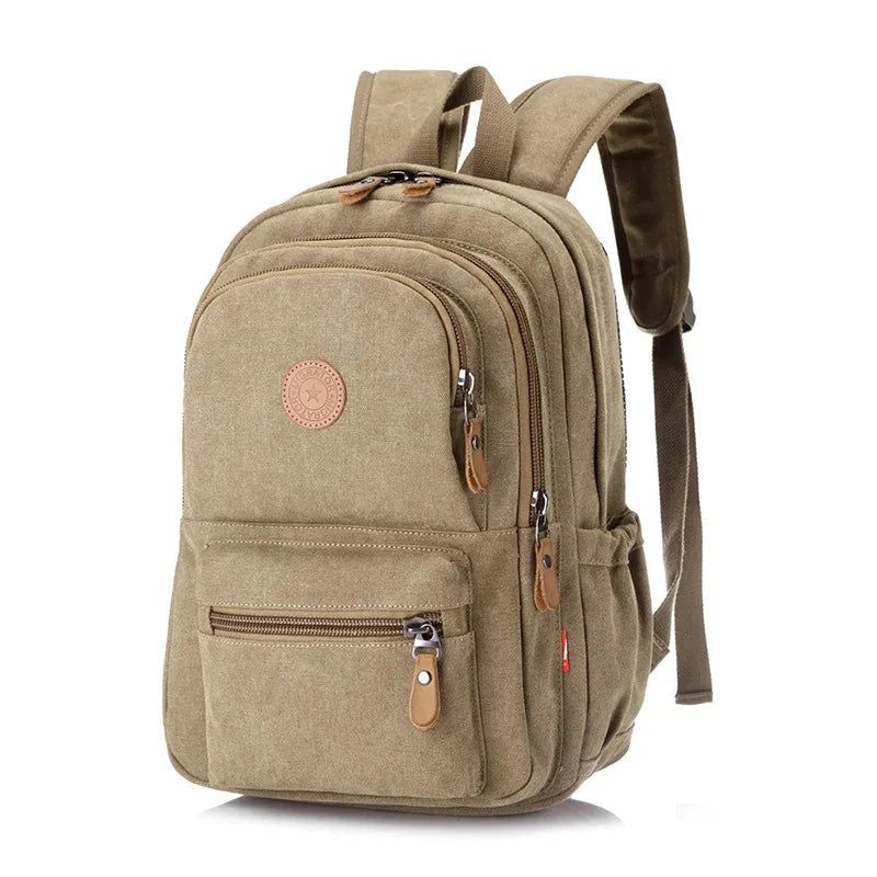 mochila vintage escolar