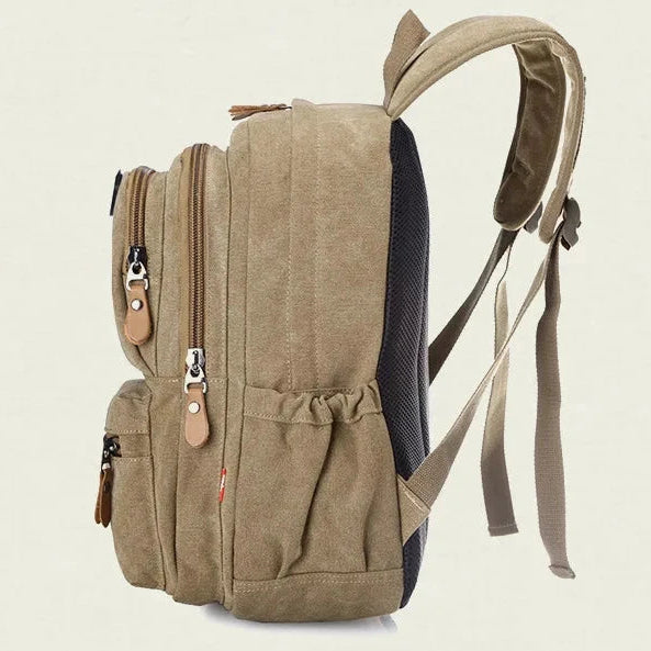 mochila vintage escola retro