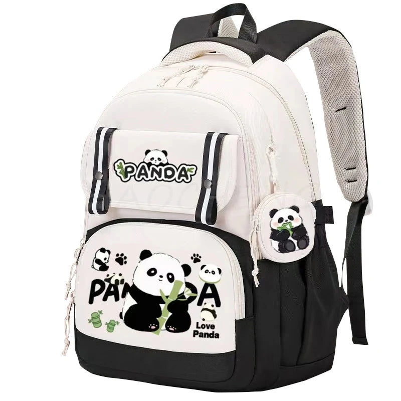 Mochila Escolar Panda