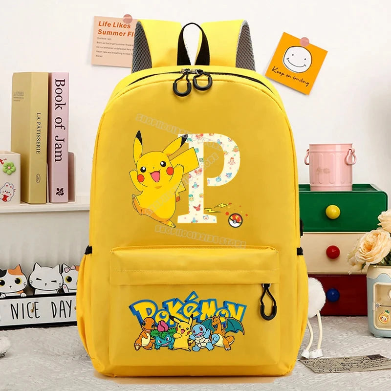 Mochila do Pikachu Personalizada Escolar Pokémon