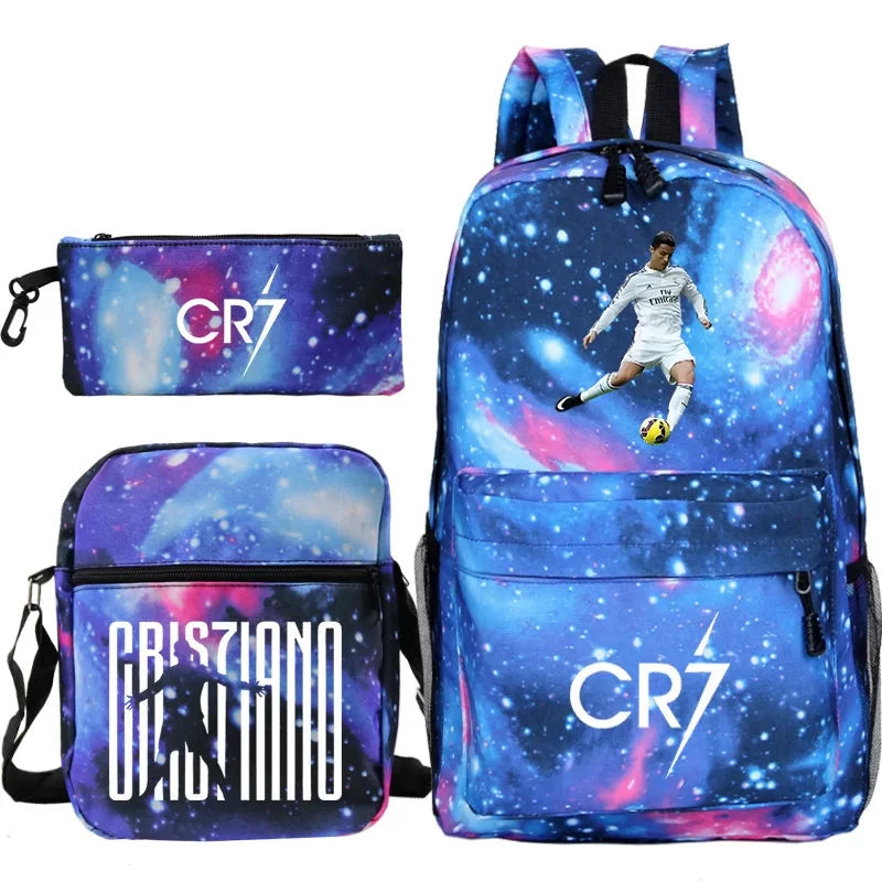 Mochila escolar Estojo Bolsa do CR7