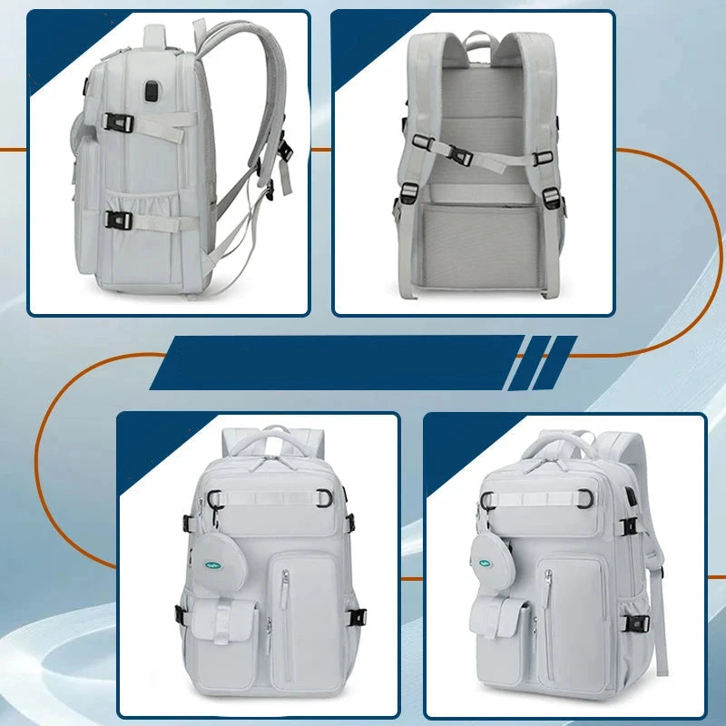 Mochila Feminina de Viagem Cabine aviao