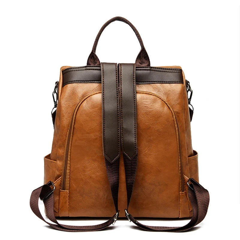 mochila mulher vintage anti roubo