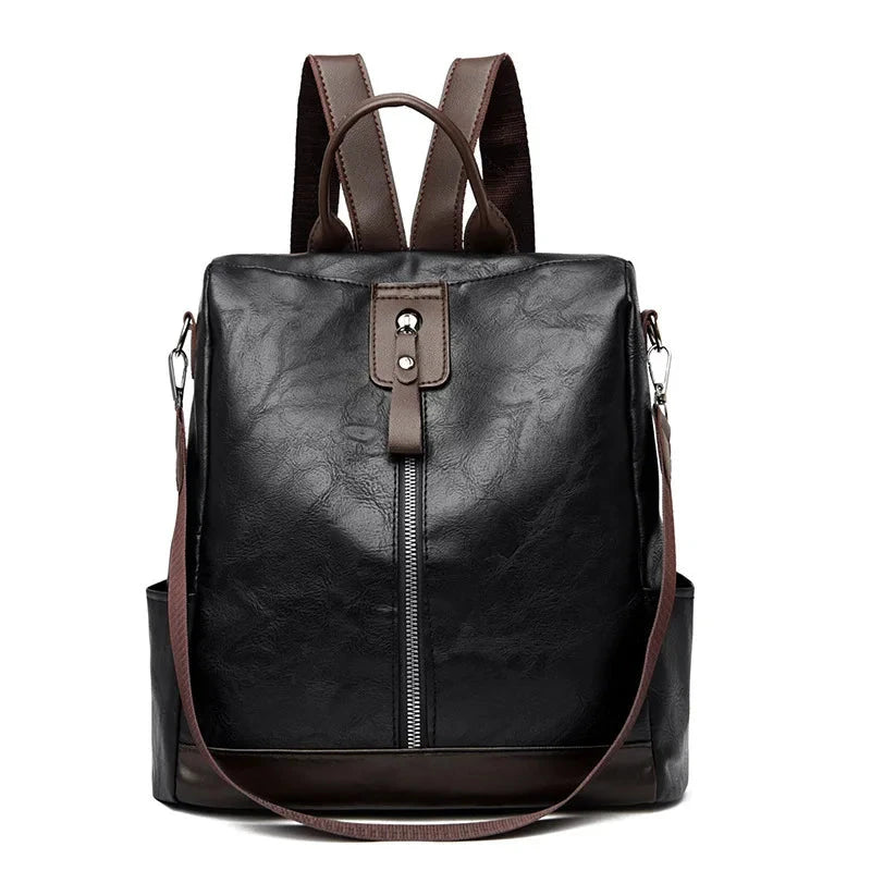 mochila mulher estilo vintage anti roubo