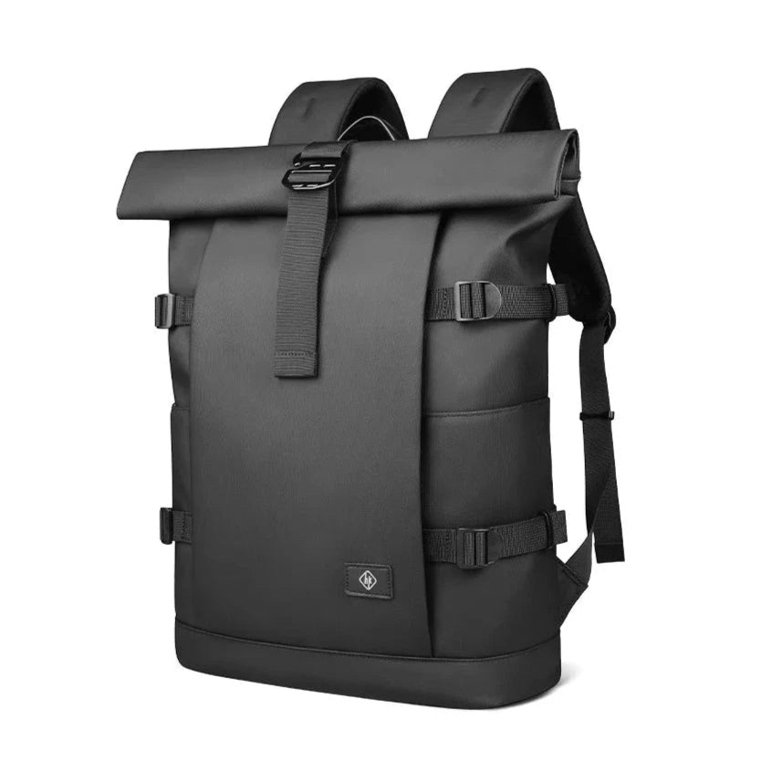 Mochila Impermeável Roll-Top preta