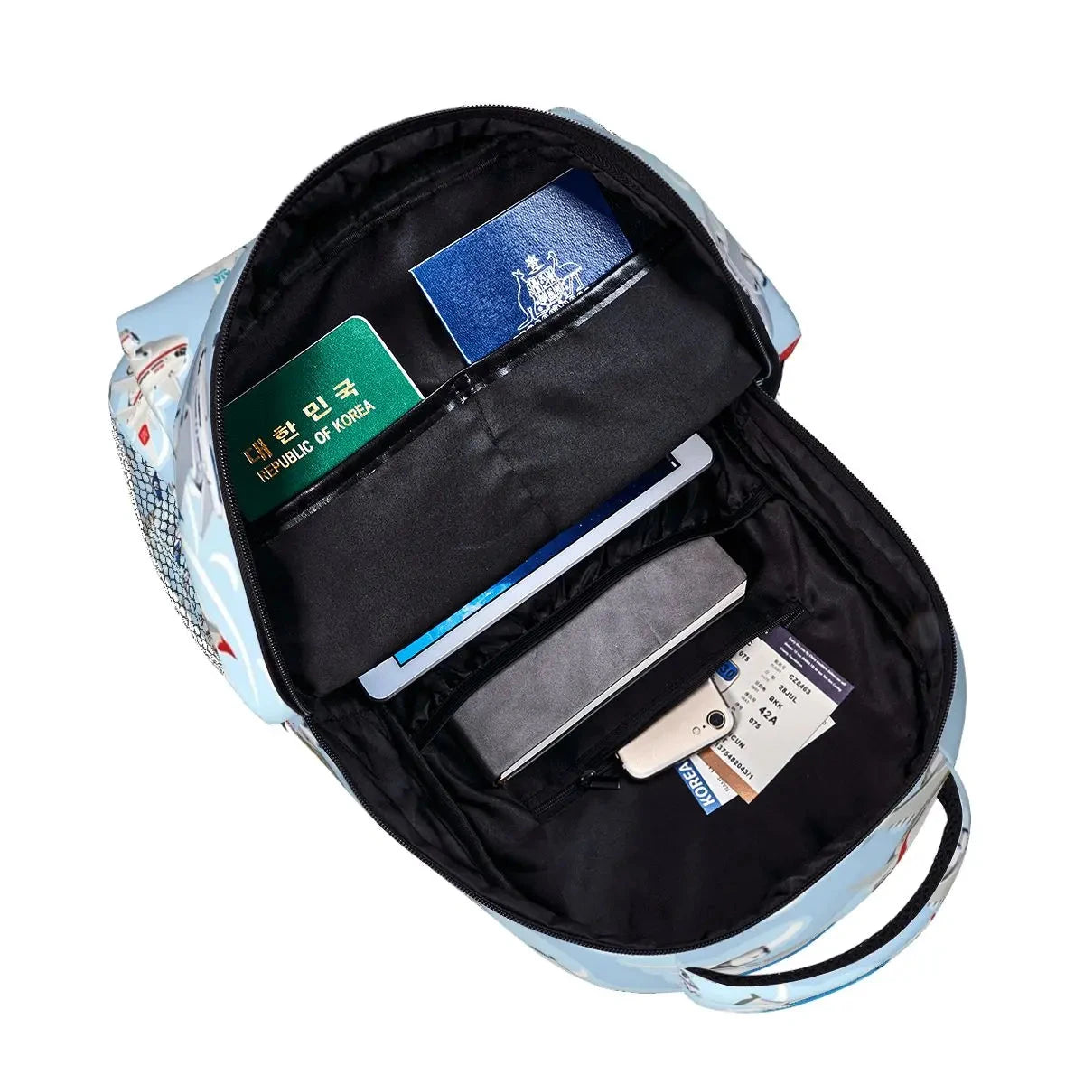 Mochila Infantil Aviões escola