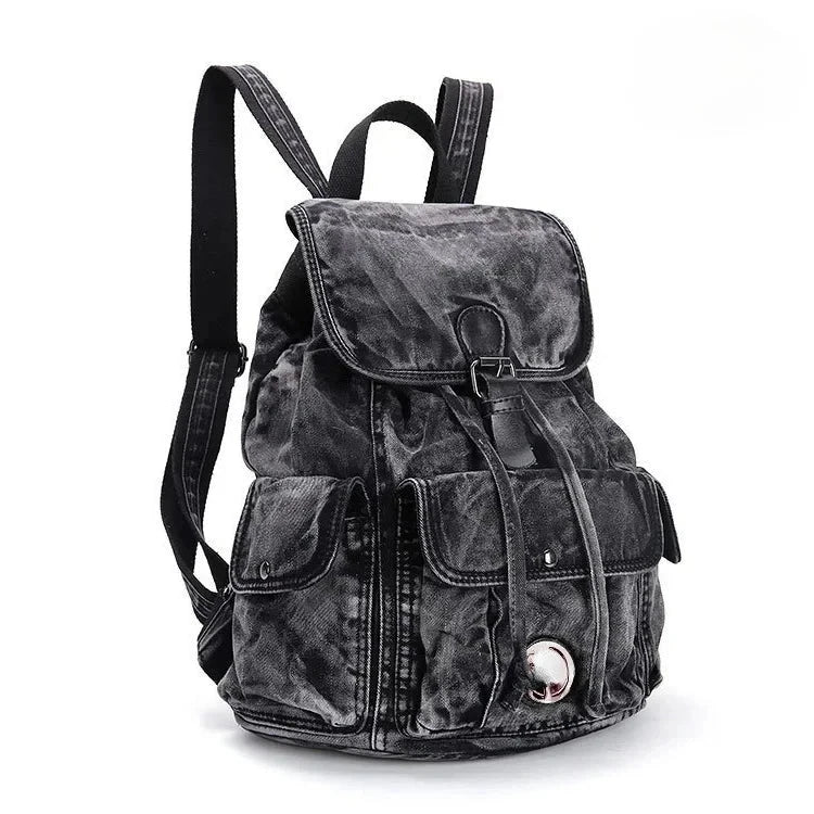 Mochila Feminina Jeans