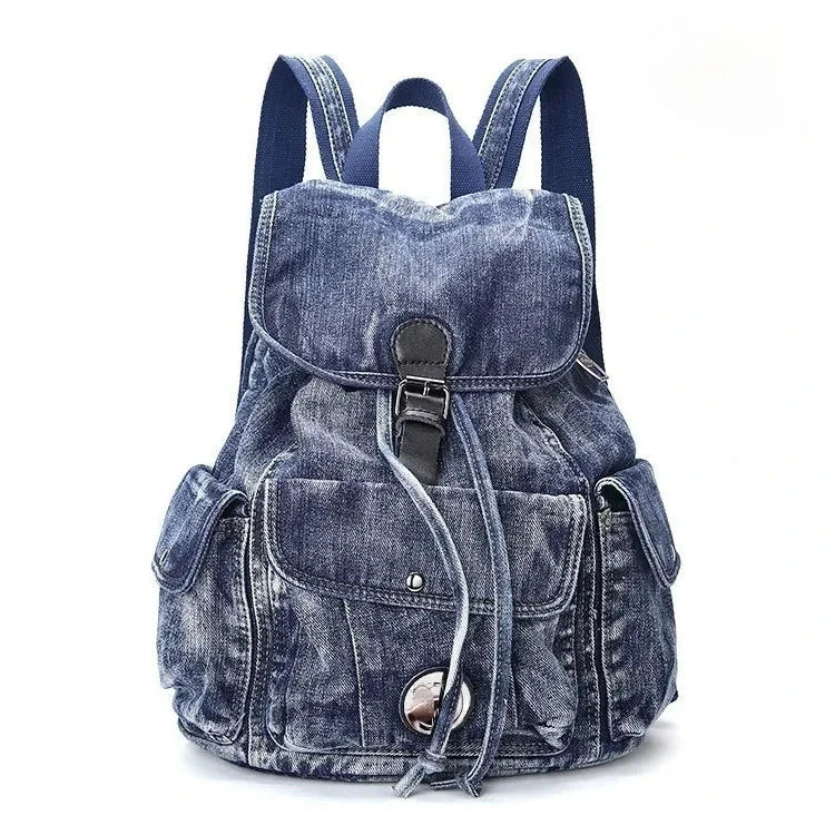 Mochila Jeans Feminina