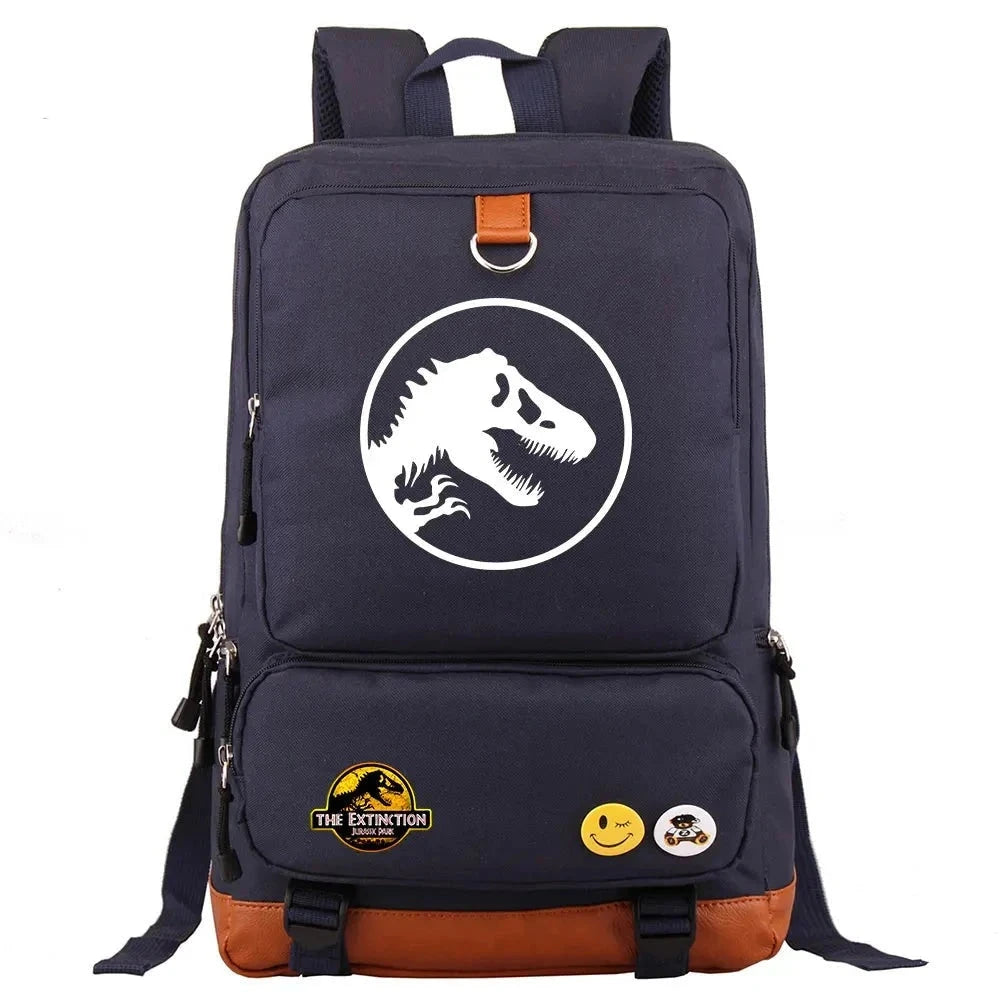 mochila escolar jurassic meninos