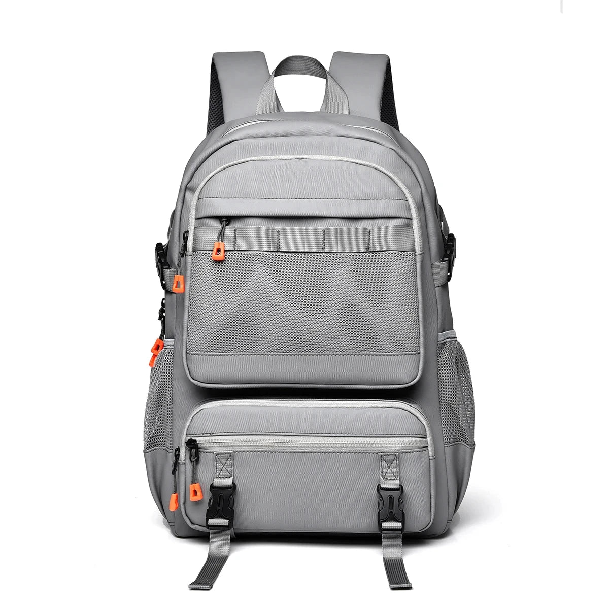 Mochila Lifestyle Escolar cinza