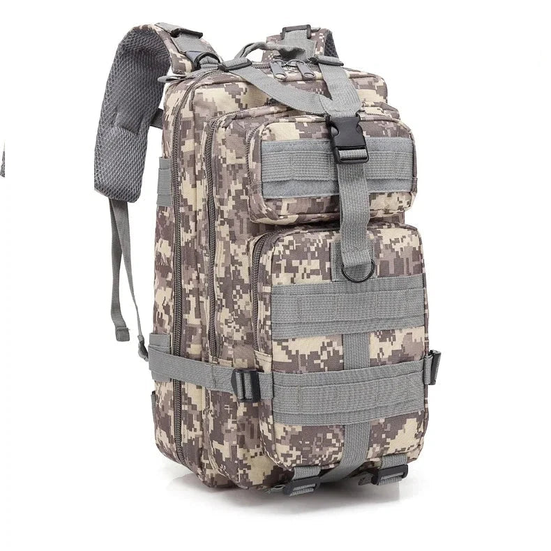 Mochila 30 Litros Militar cinza