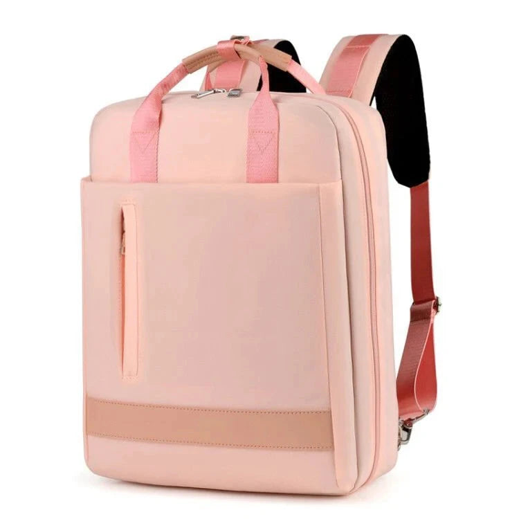 mochila para pc senhora rosa