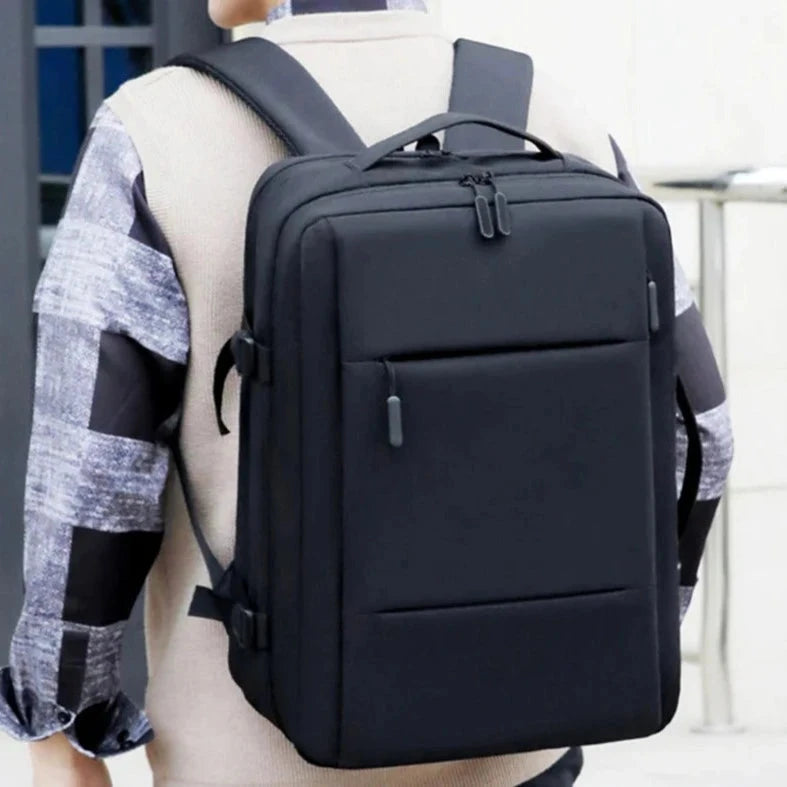 mochila para viagem cabine masculina preta