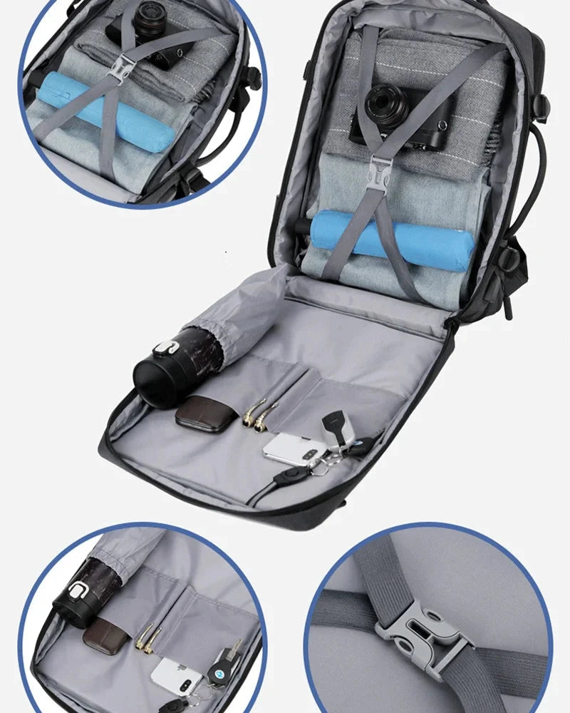 mochila para viagem cabine masculina homem