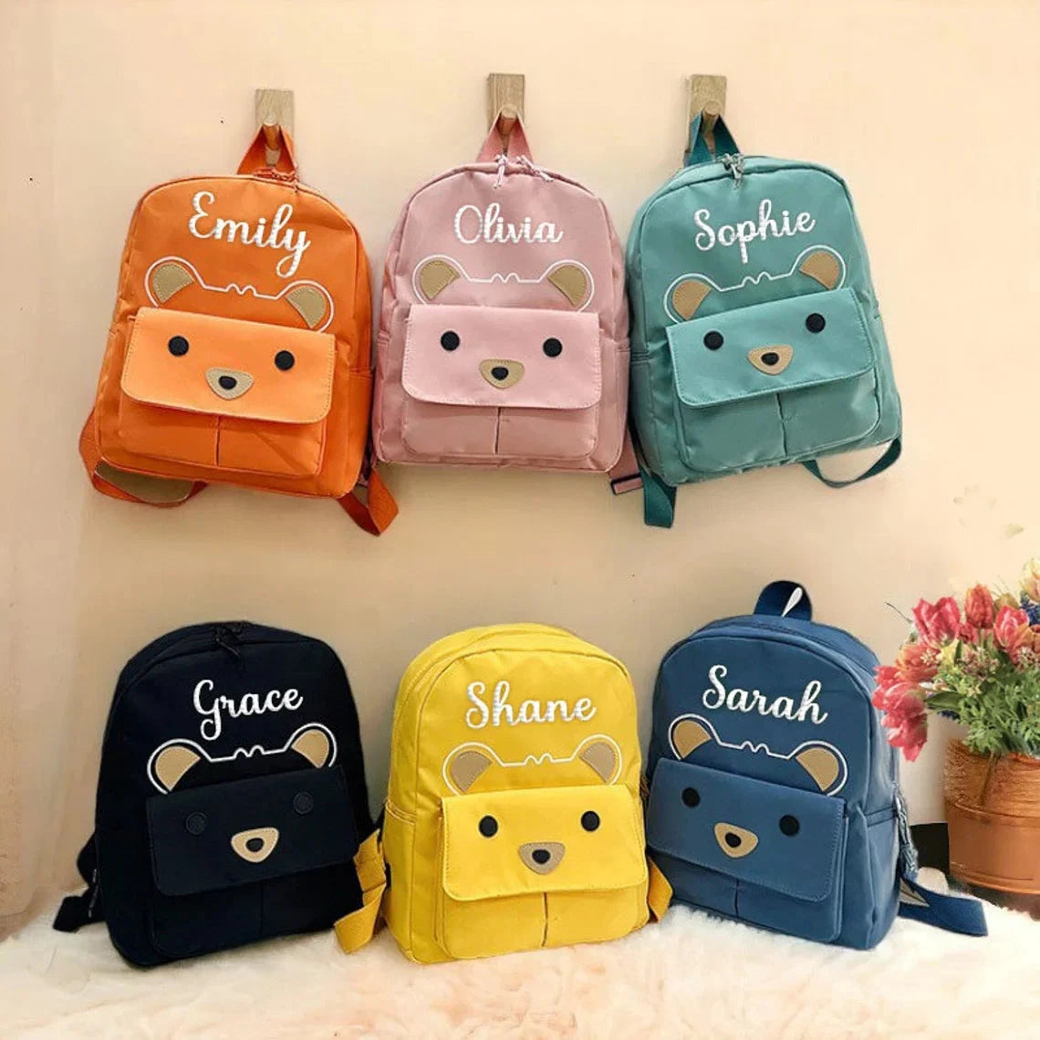 Mochilas Personalizadas Infantil Com Nome Urso