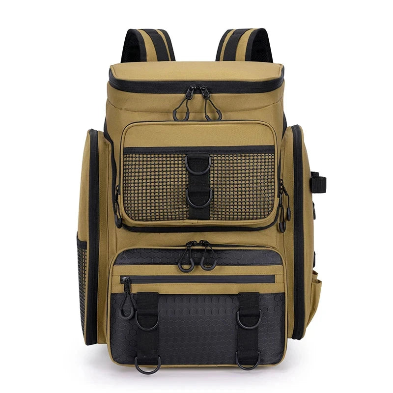 Mochila para Pesca com Suporte para Canas