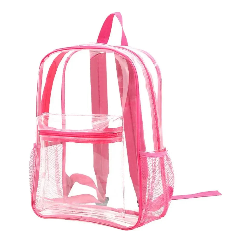 Mochila Transparente Plástico impermeavel