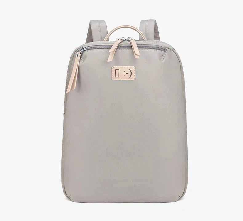 mochila portatil senhora 14 polegadas cinza