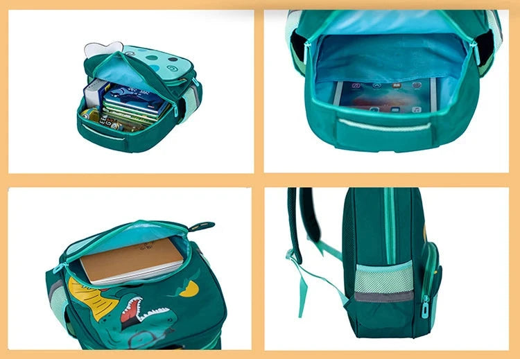 mochila pré escolar dinossauro menino