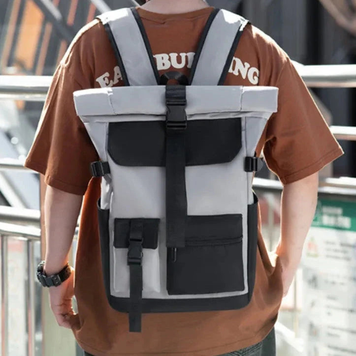 mochilas roll top masculina