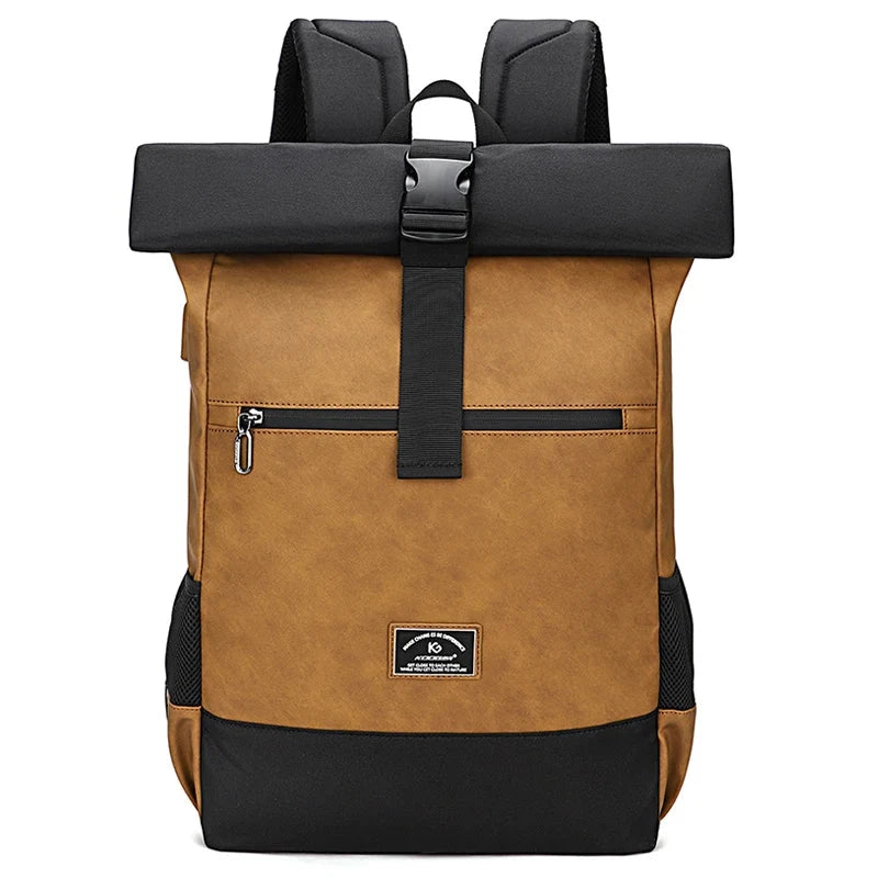 mochila roll top urban