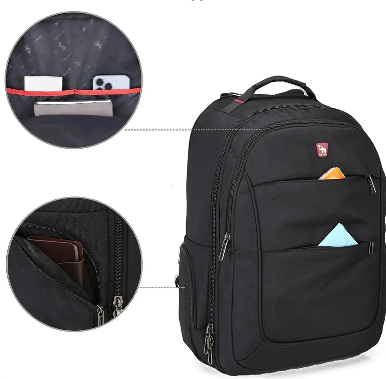 mochila trolley adulto portatil 15.6 viagem