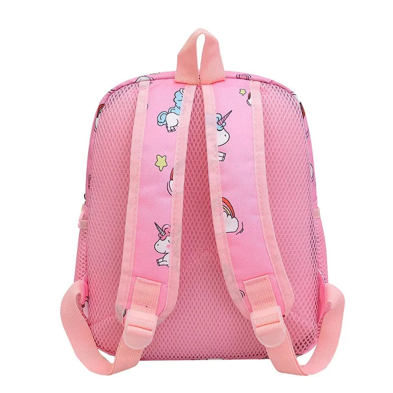 mochila unicornio jardim de infancia escolar