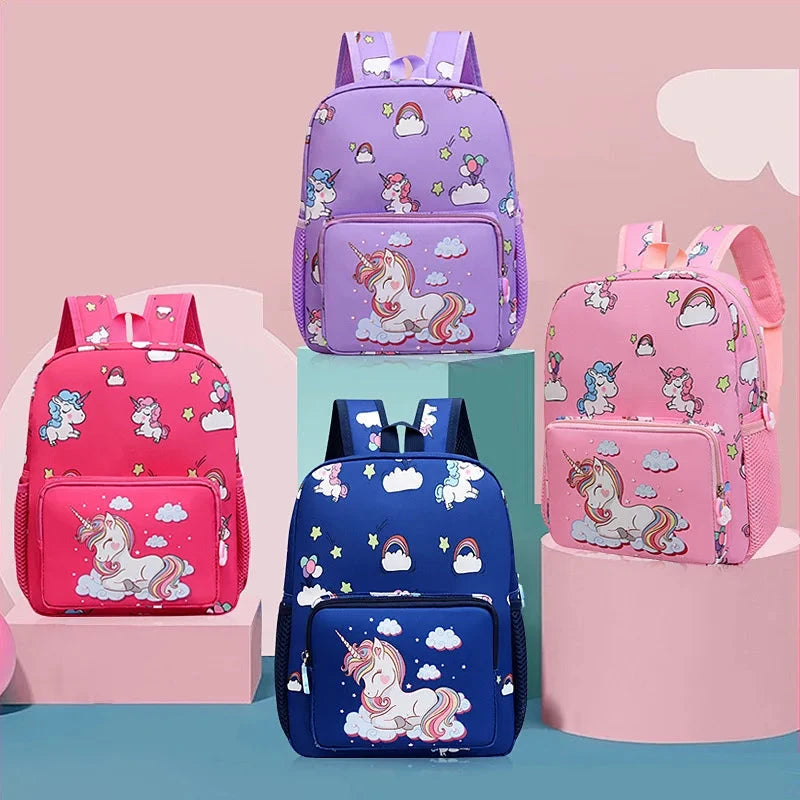 mochilas unicornio jardim de infancia