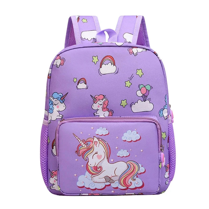 mochila unicornio jardim de infancia princesa