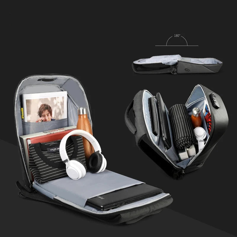 Mochila Anti-Roubo usb tsa