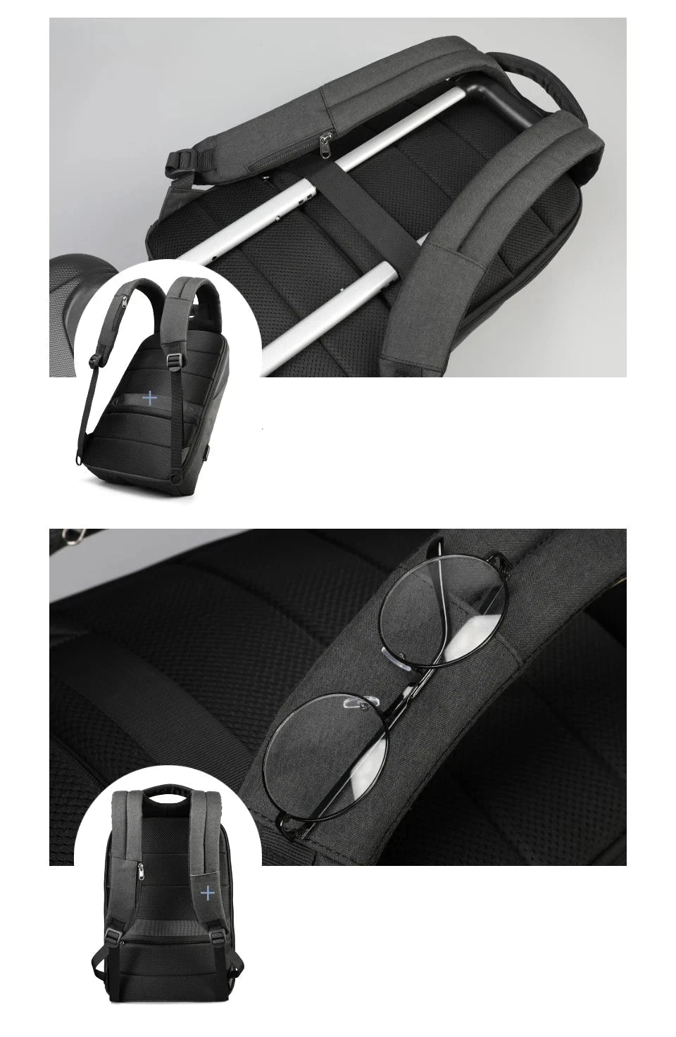 Mochila Anti-Roubo usb trabalho