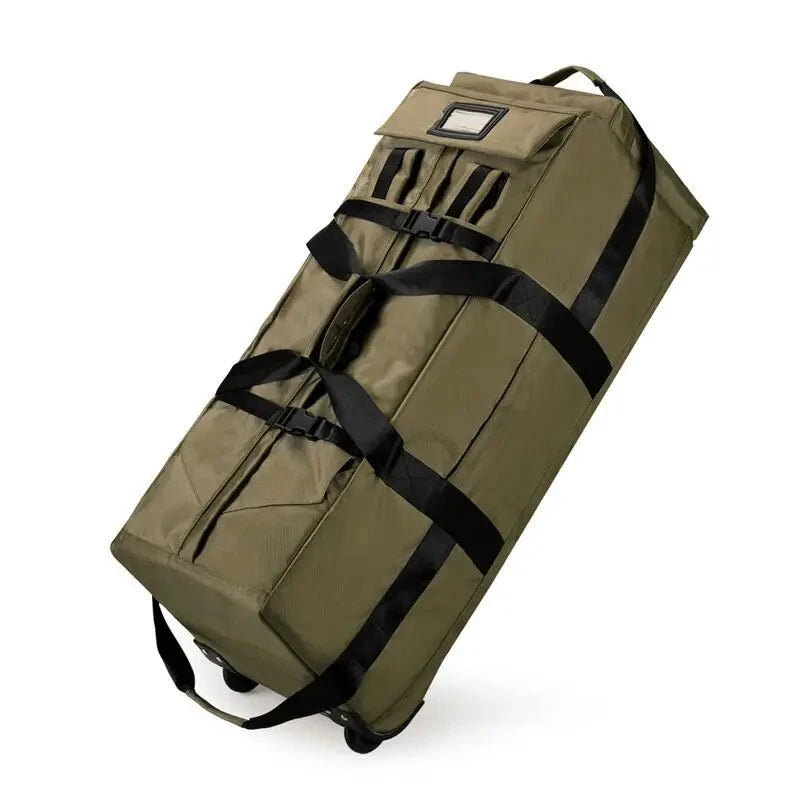 saco mochila com rodas viagem homem campismo