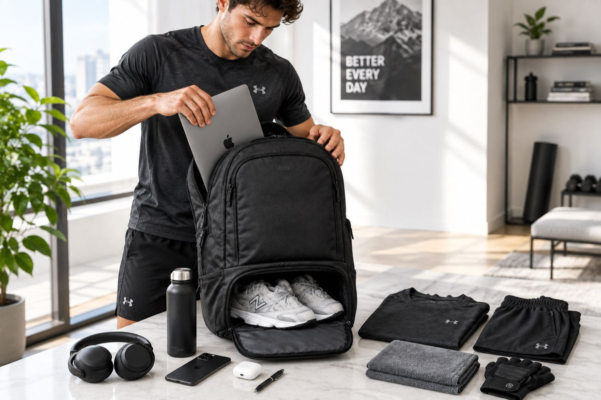 escolher mochila ginasio trabalho