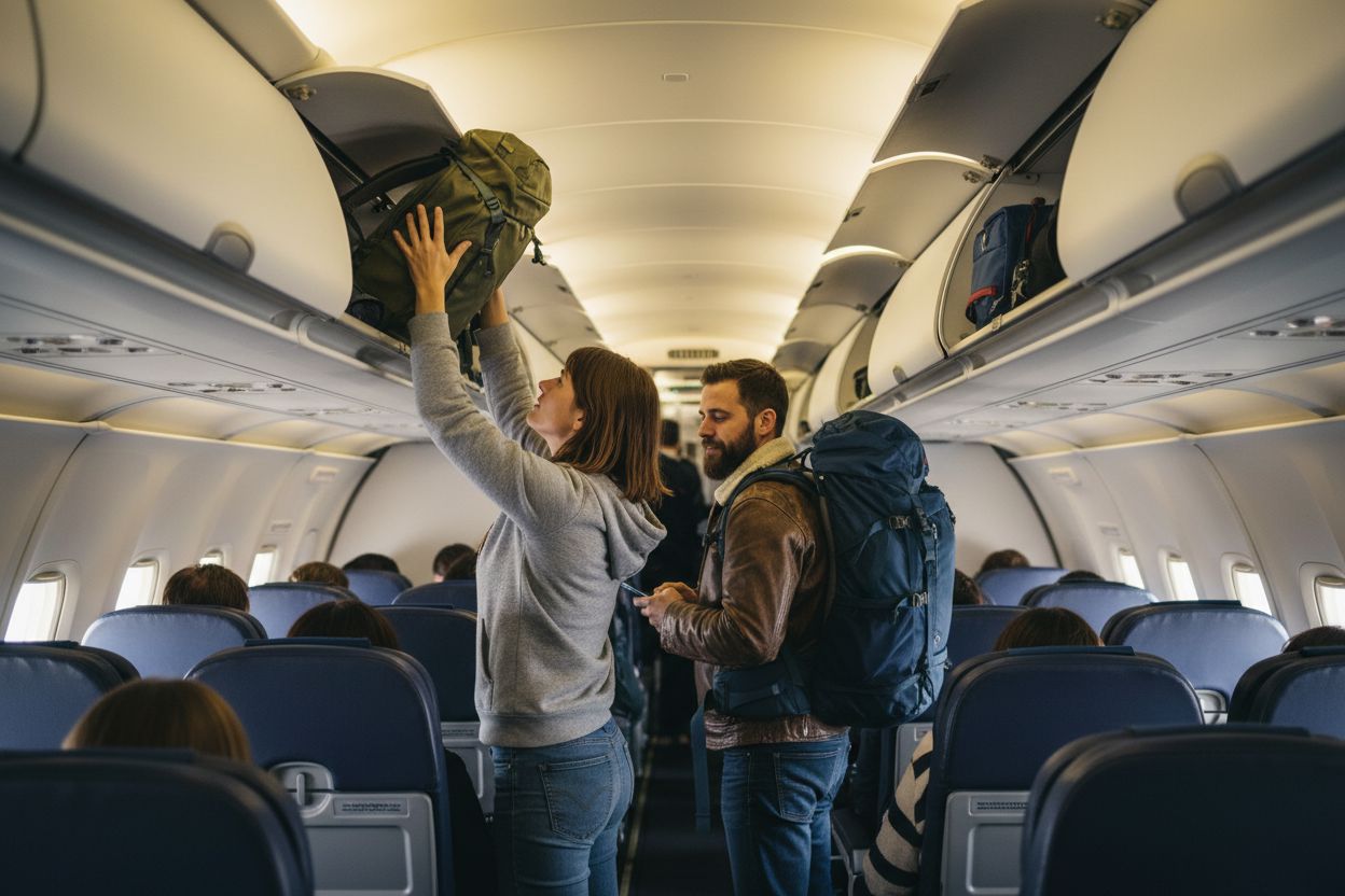 tamanho mochila aviao