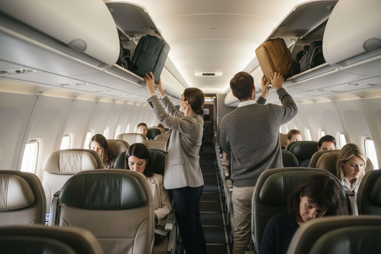 mochilas cabine aviao